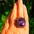 12K Natural Amethyst; 8 Aquamarine Ring, Size 8.25, one of a kind 14 thumbnail