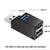 3 Ports USB Hub USB Male to Female Expansion Adapter 2 Pcs 90 Degree 2 thumbnail