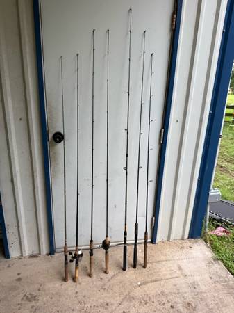 best fishing pole in fire red Firebuggz