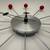 Atomic Red Ball Wall Clock Nelson Replica 19" Large Design 2 thumbnail