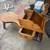 Antique wooden Shoe shining bench 3 thumbnail