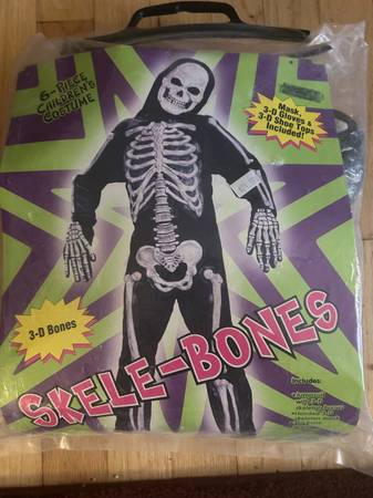 Skeleton Halloween Costume 1
