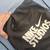 Nike String/Drawstring Backpack Bag Large 18"x16" Black Leather Bottom 2 thumbnail