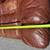 Brown Leather Reclining Couch 9 thumbnail
