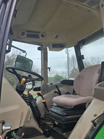 John Deere 5065E w/520 M bucket and a Brown 416 6ft bush hog 1