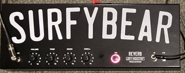 Surfy Industries SURFYBEAR METAL SPRING REVERB 2021 w/ soft case 1