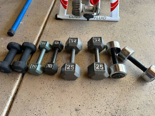 misc. dumbells 1
