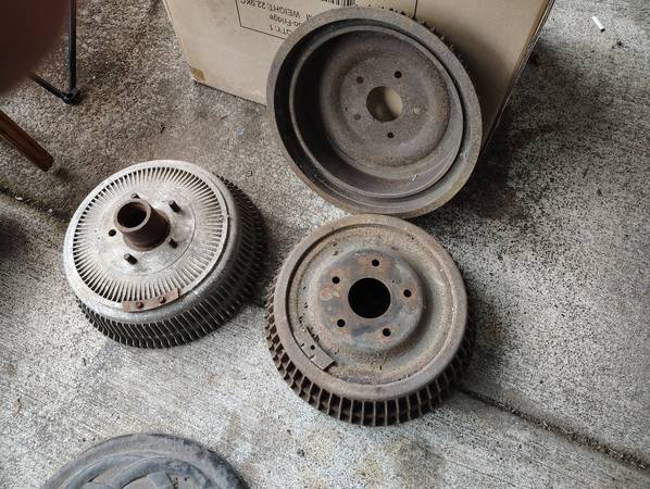 60's Finned brake drums 1