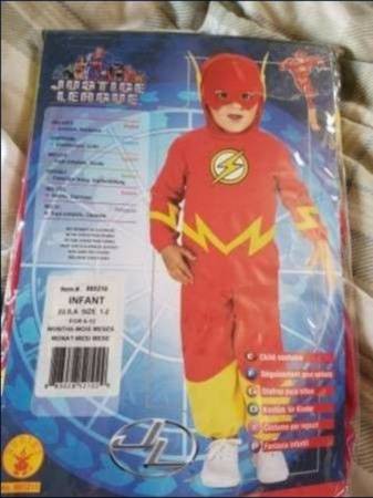 New Infant Toddler The Flash Costume 1