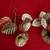 MACY'S HOLIDAY LANE GOLD IRON, FLOWERS & LEAVES ORNAMENT (Set of 2) 3 thumbnail