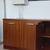 Teak mcm style Large industrial sideboard, credenza cabinet 3 thumbnail