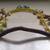 Sunshine Yellow Large Metal/Wood Arched Bird Perch/Swing with Toys 6 thumbnail