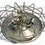 Steam Punk style ceiling light. Ex Condition 1 thumbnail