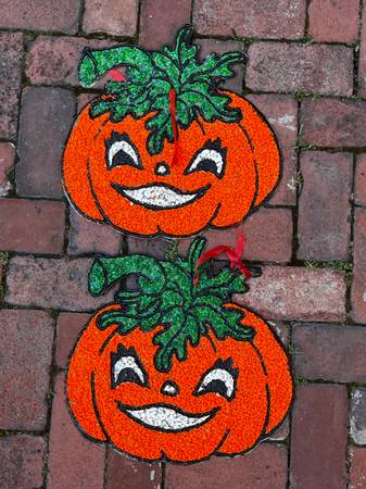 Vintage Retro Halloween Jack-o-lantern JOL Pumpkin Melted Popcorn 1