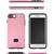 iPhone 8 Plus 7 Plus Case Hybrid Slim Grip Textured Design Soft Pink 12 thumbnail