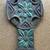 Large Vintage Celtic Hand Carved Wood Panel 1 thumbnail