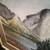 Mountain Lake Oil Painting by Joan Levy-Early 1968 4 thumbnail