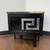 Unique Wood and Metal Nightstand 3 thumbnail