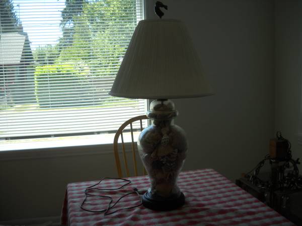 Seashell lamp 1