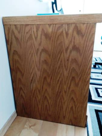 Oak File Cabinet - $10 (Renton)63471460612225123