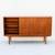 1960s Danish Mid Century Modern Teak Highboard 4 thumbnail