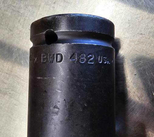 Snap On Budd Wheel Impact Socket - $100 (Aston)63471177015427123