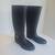 New Blue Knee High Pull-On Rain Boots Buckle Accent Round Toe Syntheti 2 thumbnail