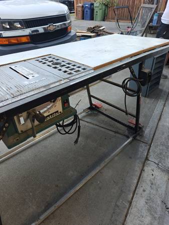 Cabinet table saw 1