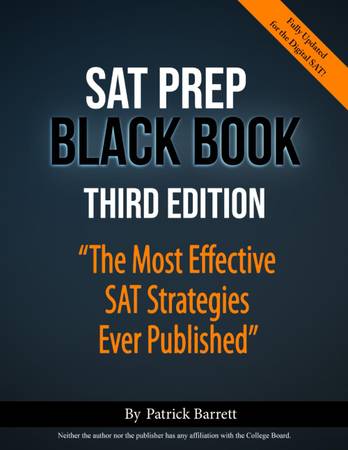 New - SAT Prep Black Book: updated for the digital SAT 1