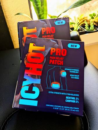 New IcyHot Pro Pain Relief (5 patches) 1