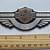 Harley flat metal/aluminum emblem decals 9 thumbnail