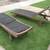 2-Solid Hardwood Patio Chaise Lounge Chairs-w/Sling-Need No Cushions 5 thumbnail