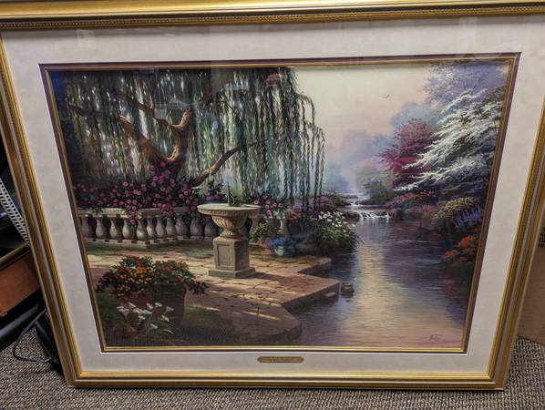 Thomas Kinkade Painting 1