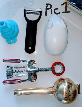 Kitchen items: Tea Forte, Crate & Barrel, etc 1