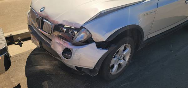 2007 BMW X3 180k miles silver, $2.5K needs work - $2,500 (san jose north)63617492446209122