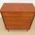Mid Century Modern 4 Drawer Chest Highboy dresser 2 thumbnail