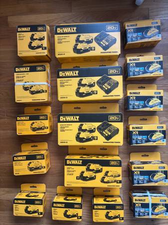 Dewalt 20Volt Batteries Brand New Buy One Buy All 1