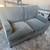 2 piece modern gray fabric couch and loveseat combo 7 thumbnail
