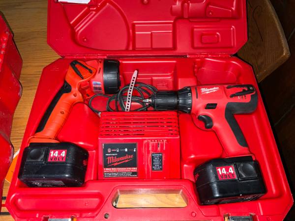 Milwaukee 1/2” cordless driver 1