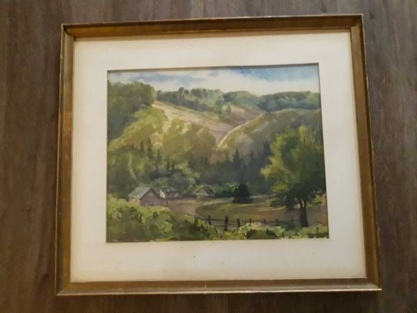 "Western Landscape" Painting by Norbert Czarnowski 1