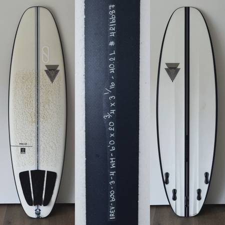 Firewire / Tomo Revo I-Bolic Surfboard 6’0 x 20 3/4 x 3 1/16 - 40.2L 1