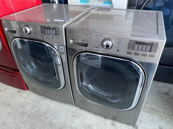Lg front load washer and dryer electric high efficiency 1