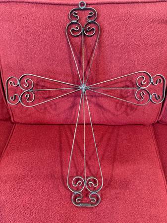 Iron Scrolled Cross 1