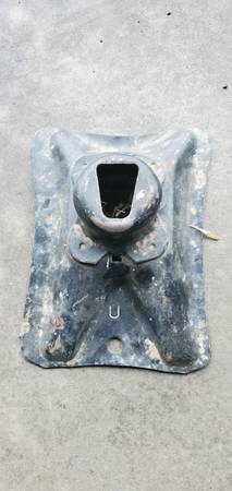 1960's - 1970's Bumper Jack Base Marked "U". Chevy, Mopar, Ford 1