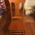 Vintage Birdseye maple armless wood rocker chair 1 thumbnail