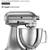 Silver Kitchen Aid 5 Quart Mixer 3 thumbnail