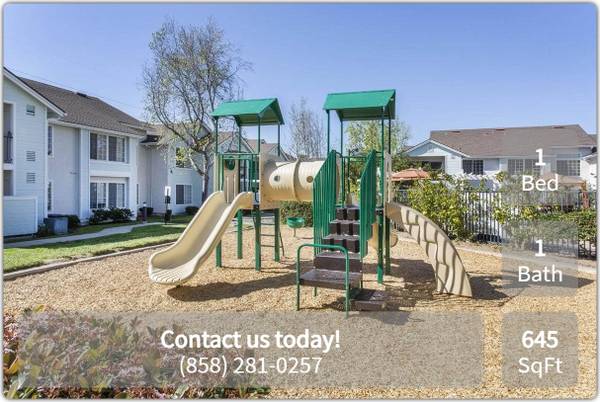 $2,700 / 1br - 645ft2 - Amazing 1 bed / 1 bath close to UCSD! Check us out! (San Diego - Mira Mesa)63663820027393120