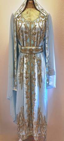 Hand Embroidered Moroccan Caftan (Retails for $300.00) 1