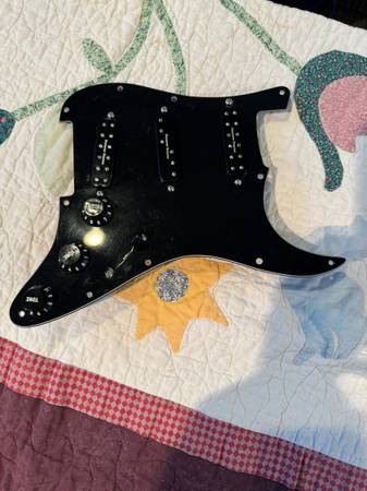 Seymour Duncan Everything Axe Loaded Pickguard 1
