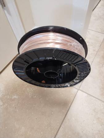 Bare copper wire spool 315' AWG 6 1